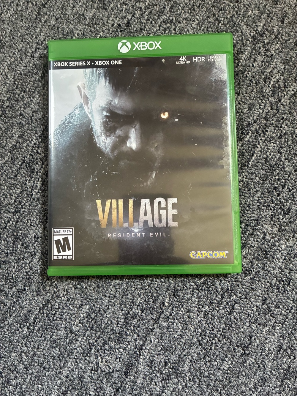Xbox Village: Resident Evil (Capcom) - Black & Gold Cover